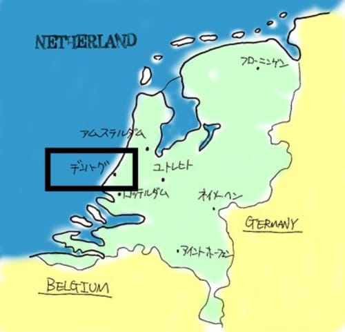 オランダ地図