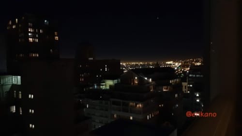 ケープタウン 夜