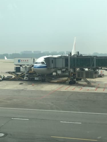 中国国際航空の飛行機