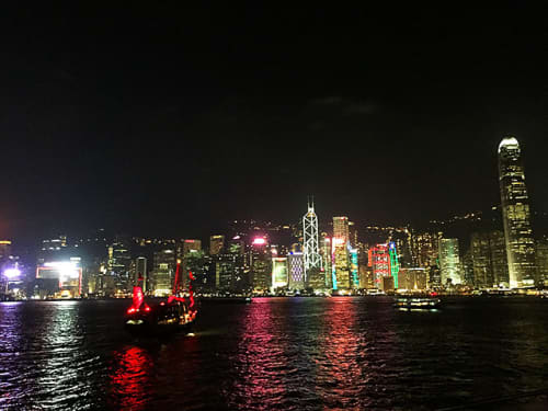 香港の夜景