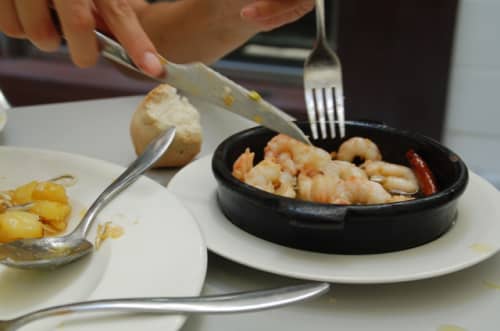 スペイン料理 アヒージョ