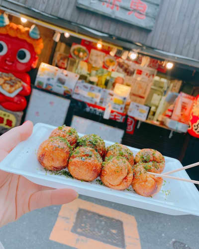 道頓堀赤鬼 たこ焼き