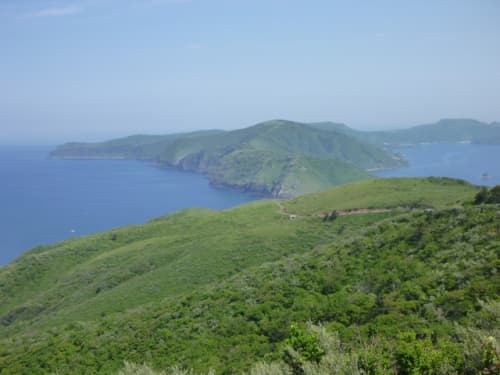 アカハゲ山展望台からの西ノ島