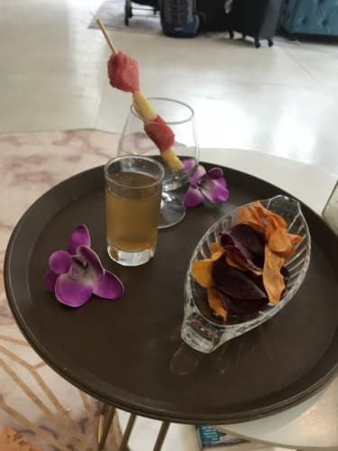 Popular Hotel&Spa ウェルカムドリンク