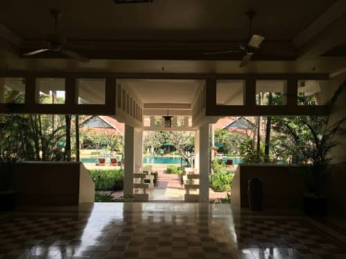 Raffles Grand Hotel d’Angkor ホテル内