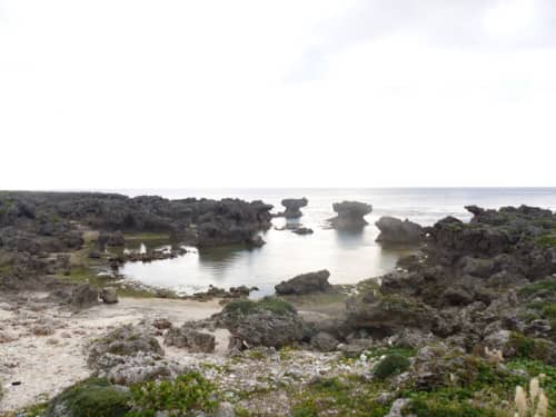 うじじ浜全景(干潮時)