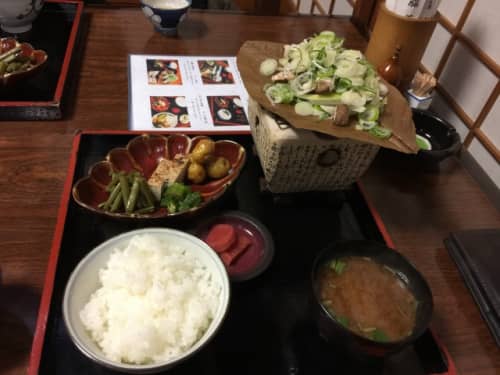 脇茶屋の郷土料理