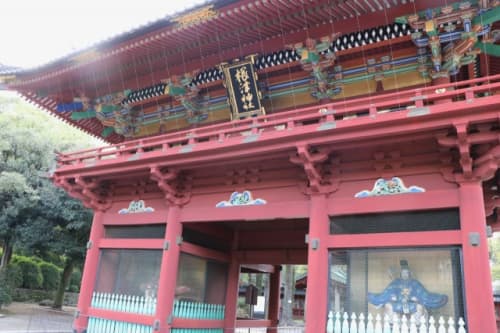 根津神社の楼門