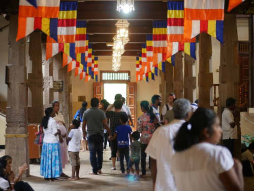 スリランカの仏歯寺