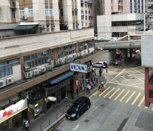 香港北角の道路
