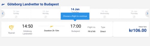 Ryanair 航空券 安い