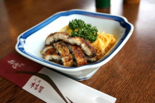 肴 うなぎの酢の物 本吉屋