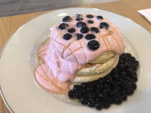 タピオカスフレパンケーキ