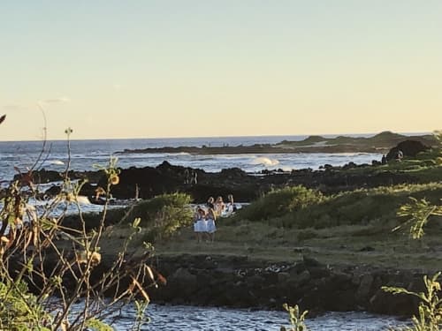 ハワイの海