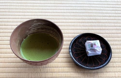 抹茶と和菓子