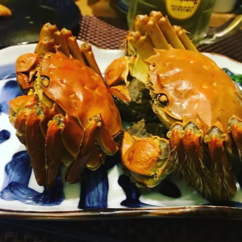 中国 上海がに