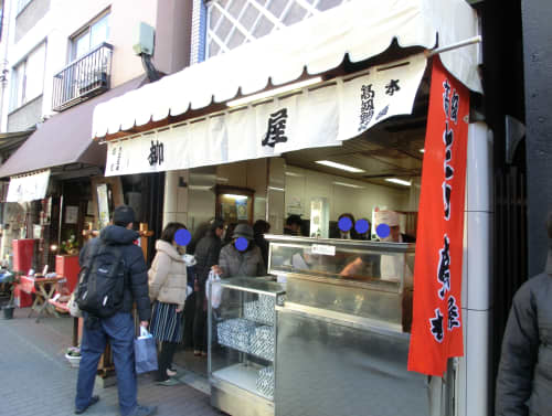 甘酒横丁 柳屋外観