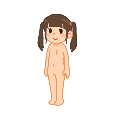 貧乳少女