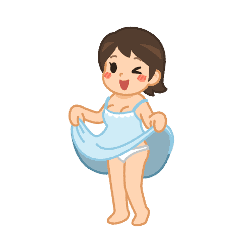パンチラ