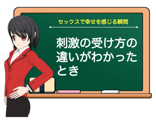 性欲の刺激の受け方が男女で違うという事