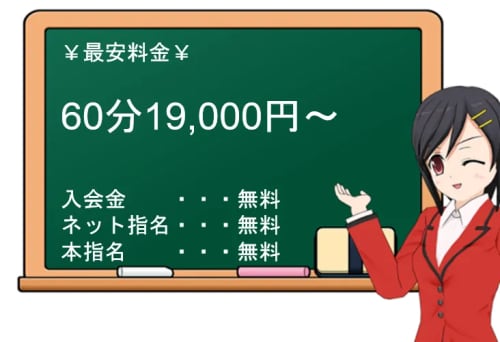 BUNNY GIRL(デリヘル)の料金表