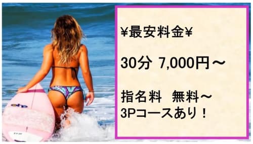 ブルーハワイの料金表