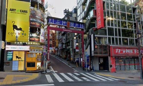 店舗行き方2(しぶや百軒店)