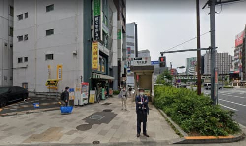 五反田駅地下鉄出口