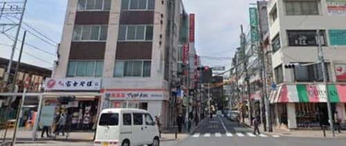 金町駅西口の風景