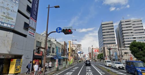 お店の行き方3中郵便局前)
