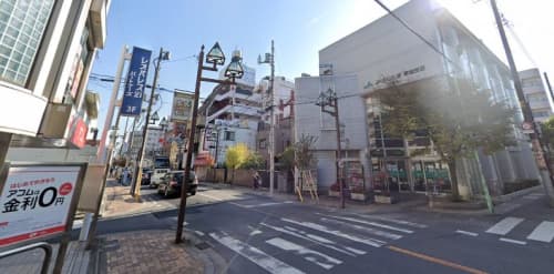 お店の行き方3_草加神社通り