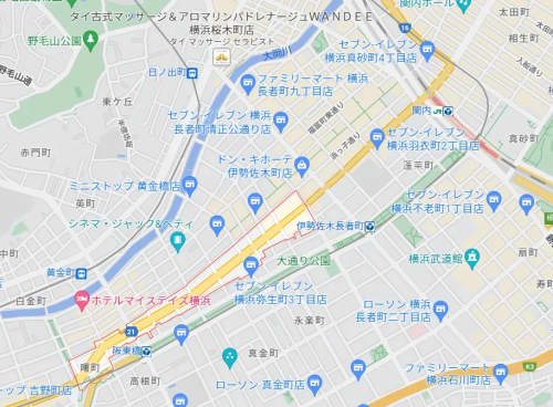 横浜曙町ヘルス街