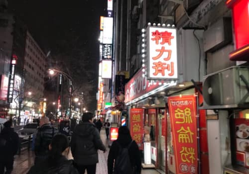 札幌夜の街