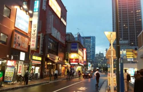 武蔵小杉の繁華街