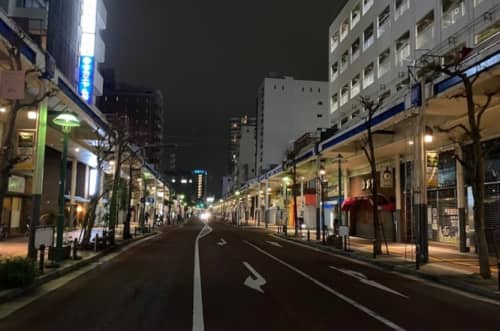 平塚夜の街