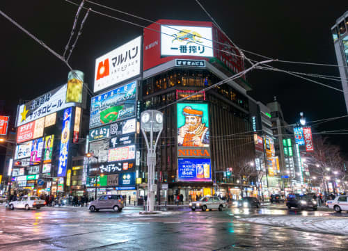 札幌の街並み