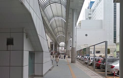 秋田駅ロータリー