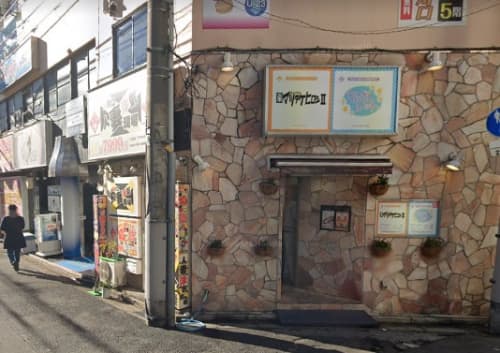 お店の前
