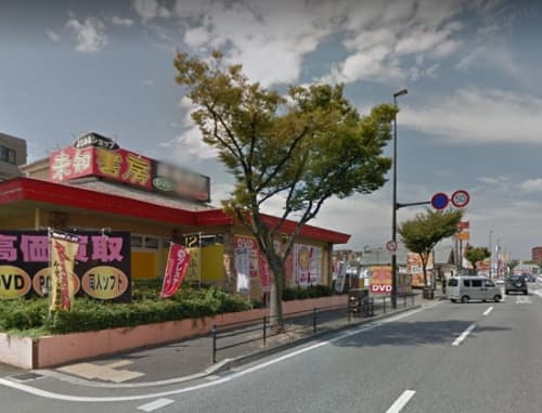 お店の前