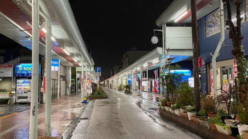 甲府_夜_繁華街