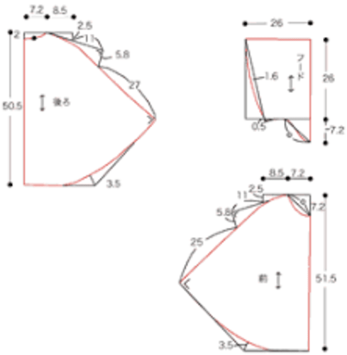 ケープの作り方講座 これを読めば簡単なケープ作りがわかる 型紙あり
