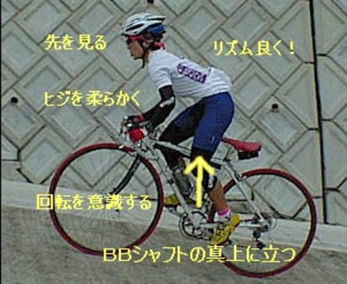 自転車 を 楽に 漕ぐ 方法