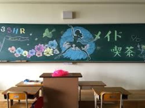 黒板アートの簡単な書き方を紹介 学校のイベントにおすすめ