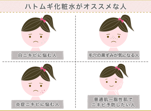 化粧水のハトムギってどうなの 毛穴の効果やスプレー型の使い方など徹底解説