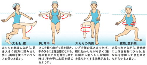 プールウォーキングのダイエット効果は おすすめ頻度や歩き方のコツって