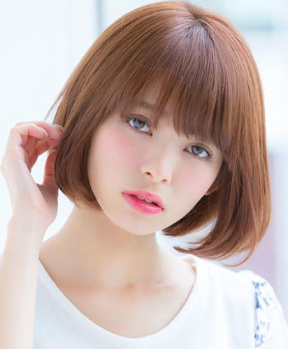 おしゃれなストレートボブヘアまとめ 今風なのは黒 茶 前髪ありなしも