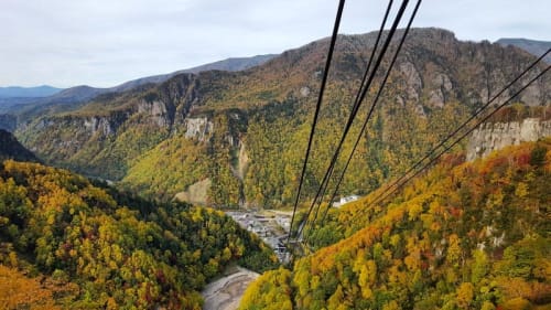 北海道 層雲峡のロープウェイ19年版 駐車場や所要時間は