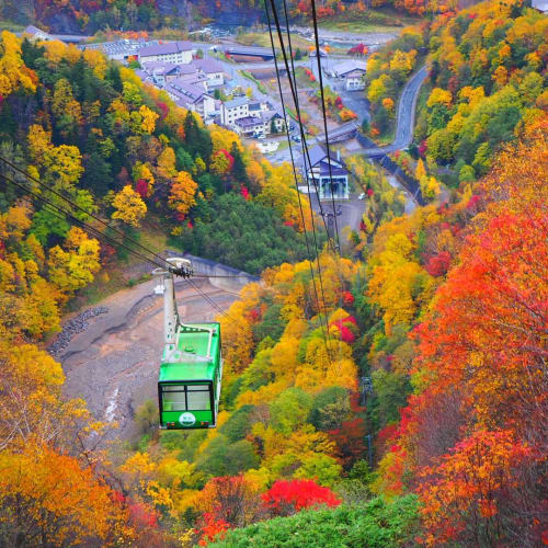 北海道 層雲峡のロープウェイ19年版 駐車場や所要時間は