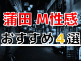 【2024年最新】蒲田のおすすめM性感4選！たっぷり責められ大量発射！のサムネイル画像