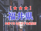 福井県で本番できる風俗店9選！のサムネイル画像